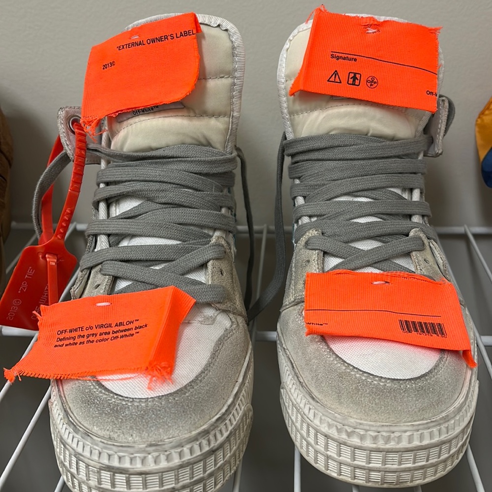 Off-white Virgil Abloh shoes.
